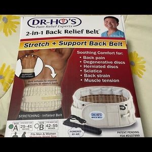 DR-HO’S 2 in 1 Back Relief Belt